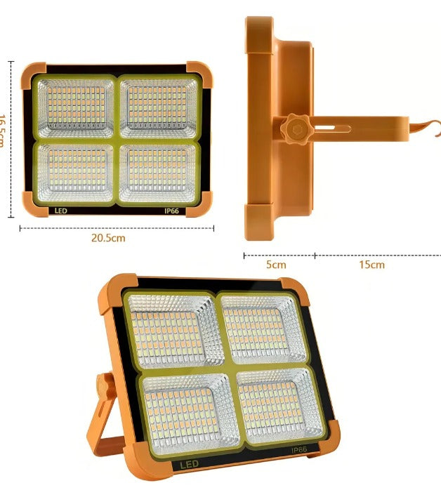 Luz De Emergencia Led De Carga Solar