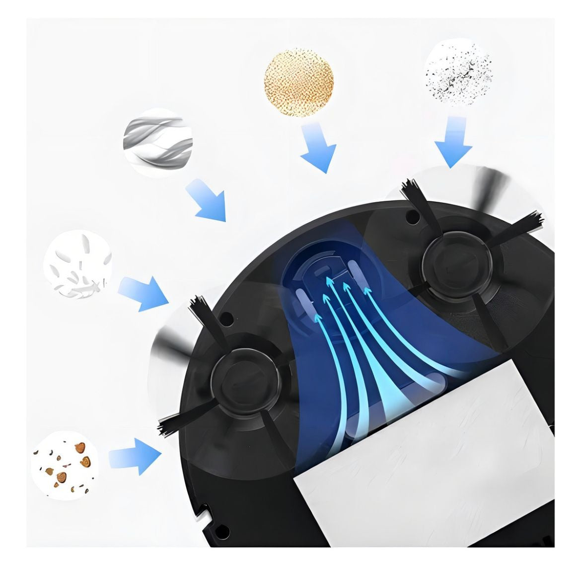 Aspiradora Robot Inteligente Sweepin